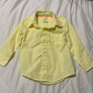 Yellow Boys 3T Button Up Shirt